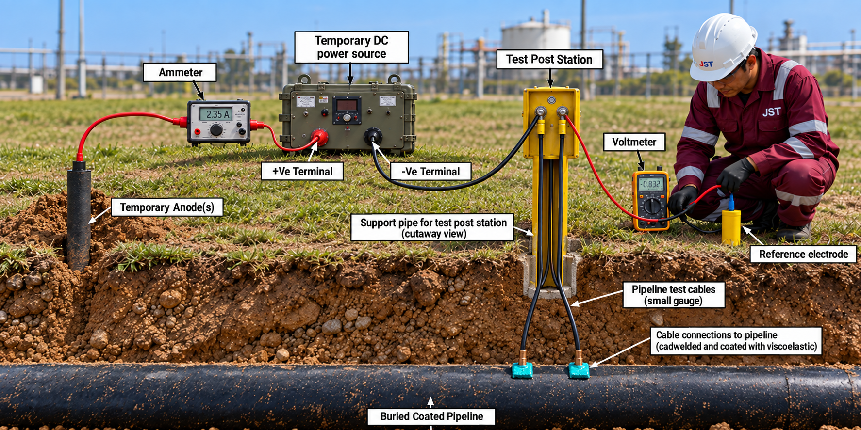 How does corrosion monitoring protect pipelines in Thailand?