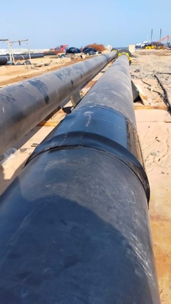 What are heat-shrink sleeves and how are they used in pipeline coating?