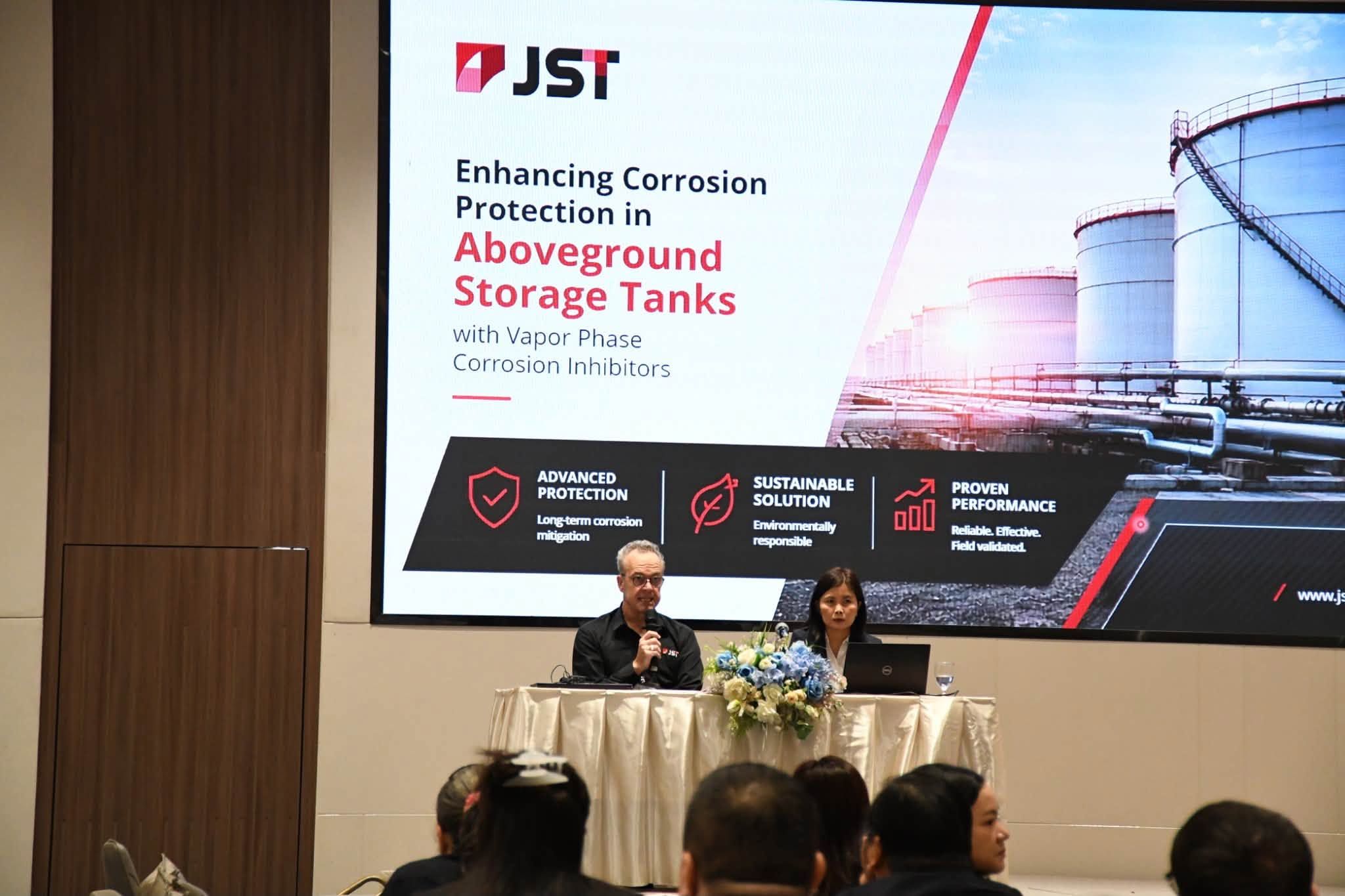 JST Group seminar on VpCI corrosion protection for aboveground storage tanks