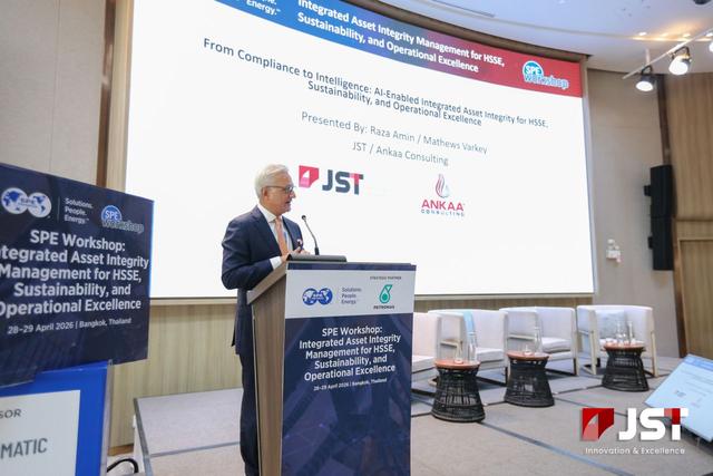 JST at SPE Bangkok 2026 – Asset Integrity That Performs