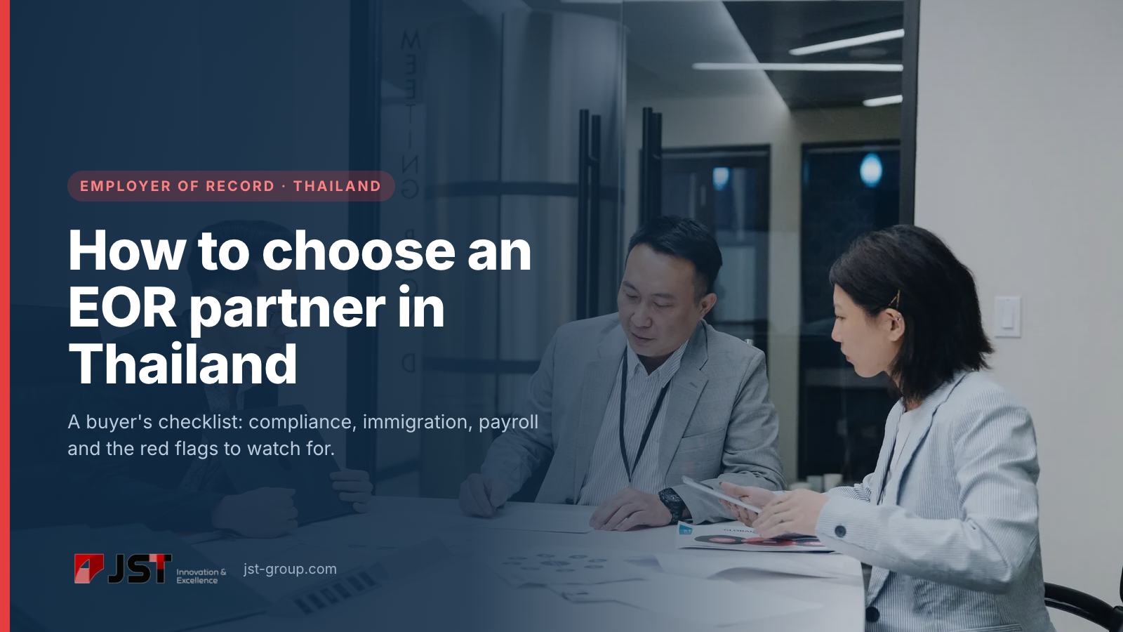 How to choose an EOR for hiring in Thailand